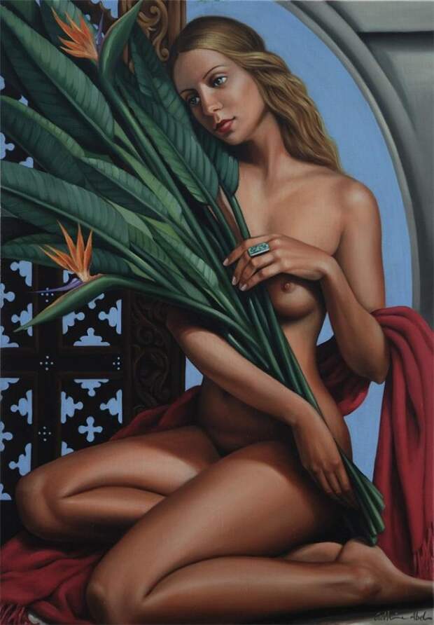 Catherine Abel.  Картины в стиле Арт-Деко