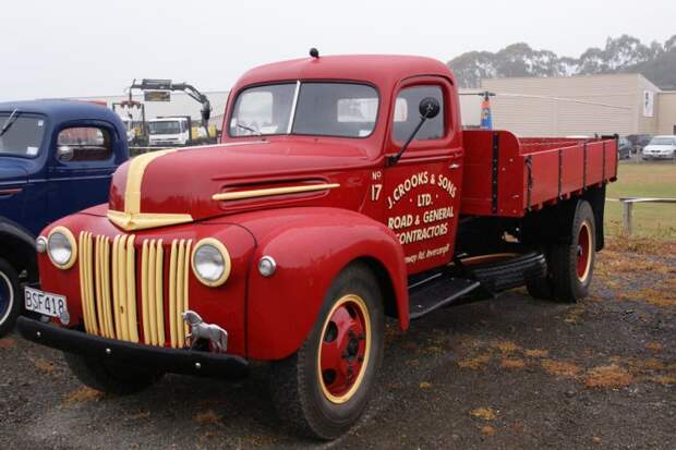 1946 Ford (фото из Новой Зеландии) ford, американские грузовики, грузовик