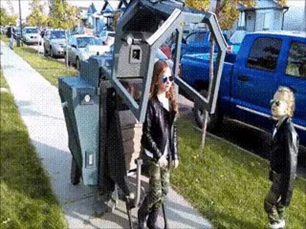 странное изобретение робот