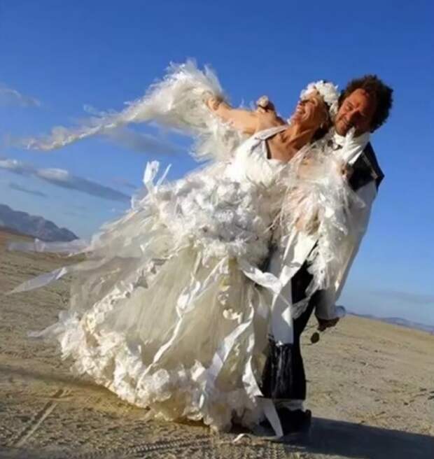 7. На крыльях любви невесты, свадебное платье