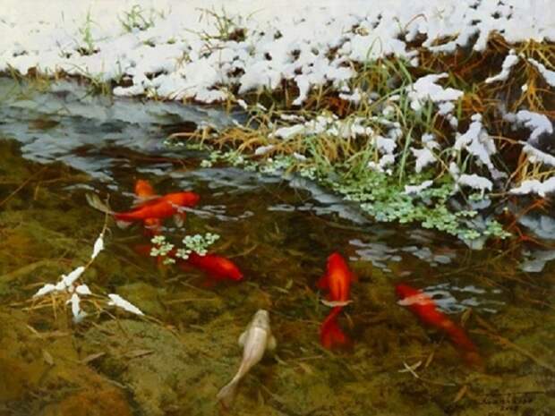 Из серии «FROLICKING IN THE WATER». Автор: Tian Haibo.