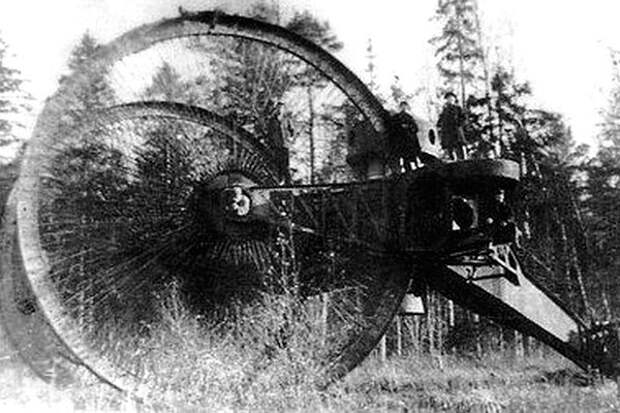 Царь-танк на испытаниях