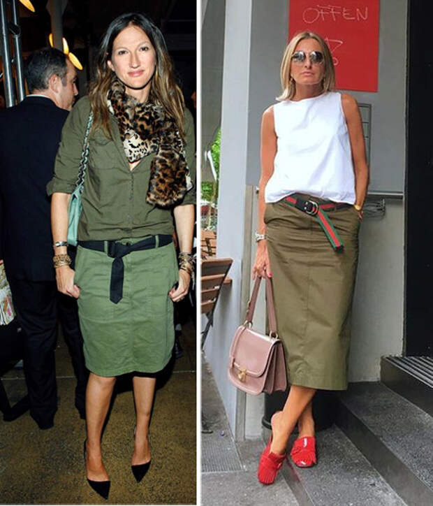Модные женщины после 40-50 лет выбирают юбку-карандаш
