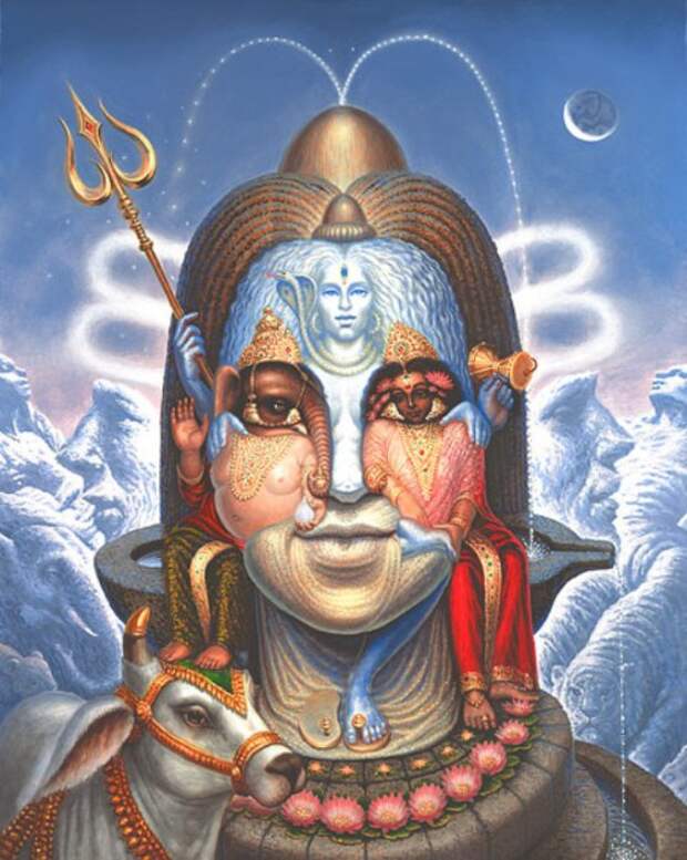 Шива. Автор: Octavio Ocampo.