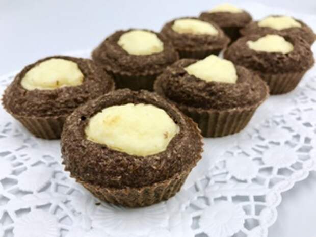 Фото к рецепту: Кексы Ватрушки Фото к рецепту: Кексы Ватрушки