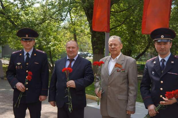 Церемония / Фото: Пресс-служба УВД по ЮВАО