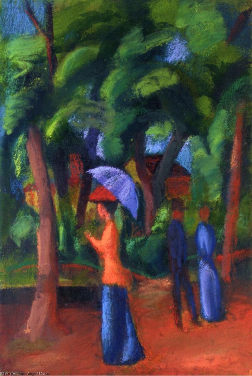 August_macke-walking_in_the_park.Jpg