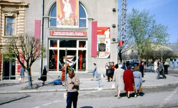 СССР: архив цветных фото СССР, общество, фото