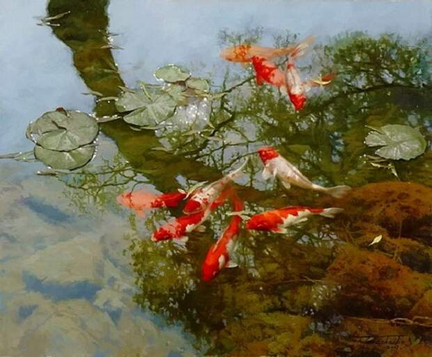 Из серии «FROLICKING IN THE WATER». Автор: Tian Haibo. Из серии «FROLICKING IN THE WATER». Автор: Tian Haibo.