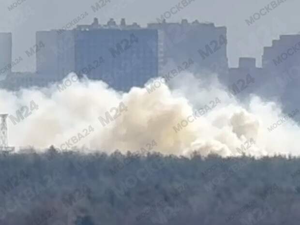 Очаг задымления в здании военного училища в Москве ликвидирован