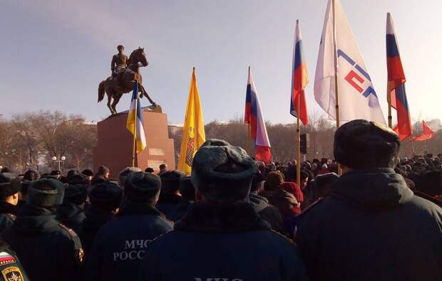 Памятник маршалу Константину Рокоссовскому открыли в столице Бурятии