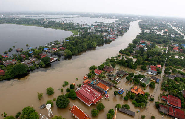 s t23 RTR2SK9S Сильнейшее наводнение в Таиланде