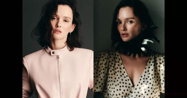 Паулина Андреева снялась в образах от российского модного бренда