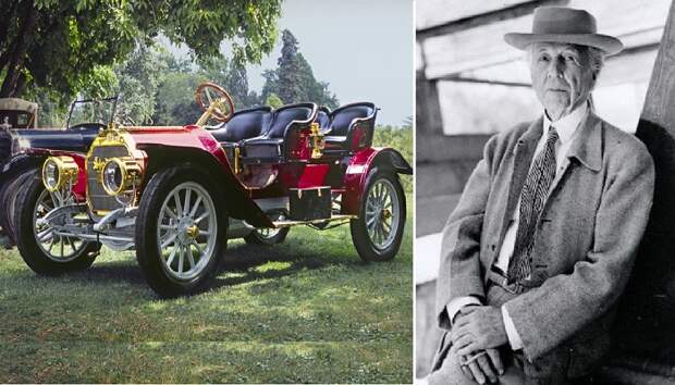 Фрэнк Ллойд Райт был увлечен автомобилями и быстрой ездой.