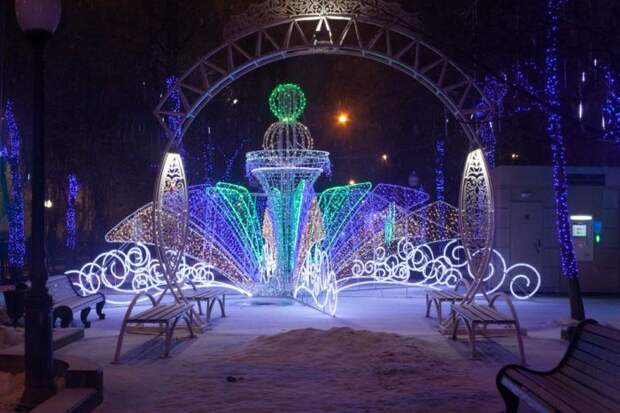 Новогодняя сказка в Москве москва, сказка