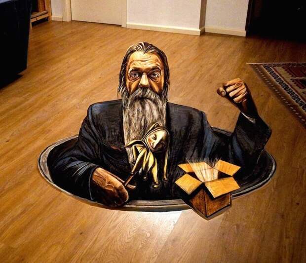 Удивительные уличные 3D-рисунки от Vera Bugatti
