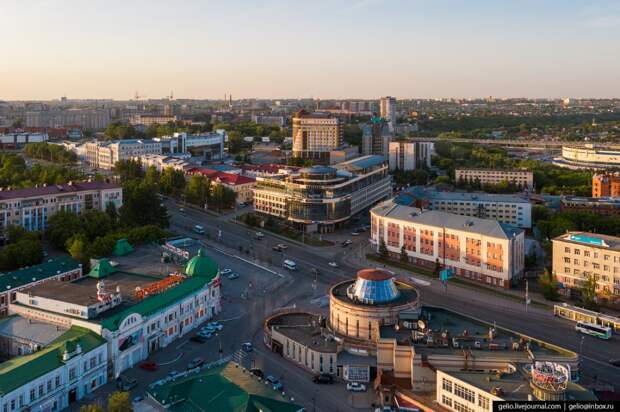 Фото Омска с высоты