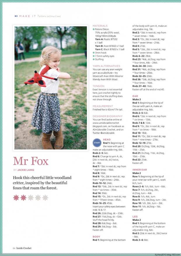 Inside Crochet №56 2014 - 紫苏 - 紫苏的博客 Inside Crochet №56 2014 - 紫苏 - 紫苏的博客