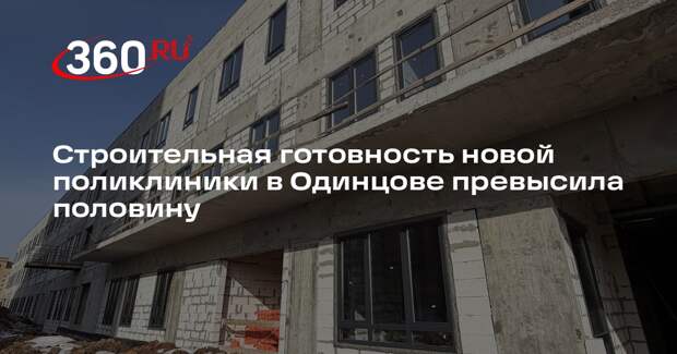 Строительство поликлиники в ЖК «Гусарская баллада» близится к середине