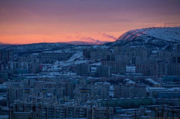 Мурманск - город за Северным полярным кругом (38 фото)