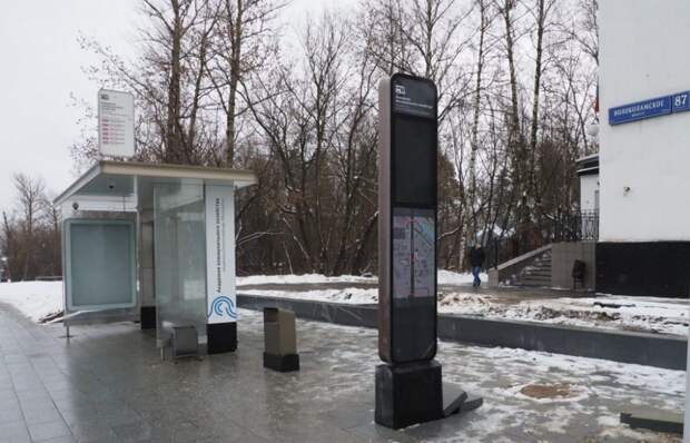 На Волоколамке переместили остановку на 200 метров