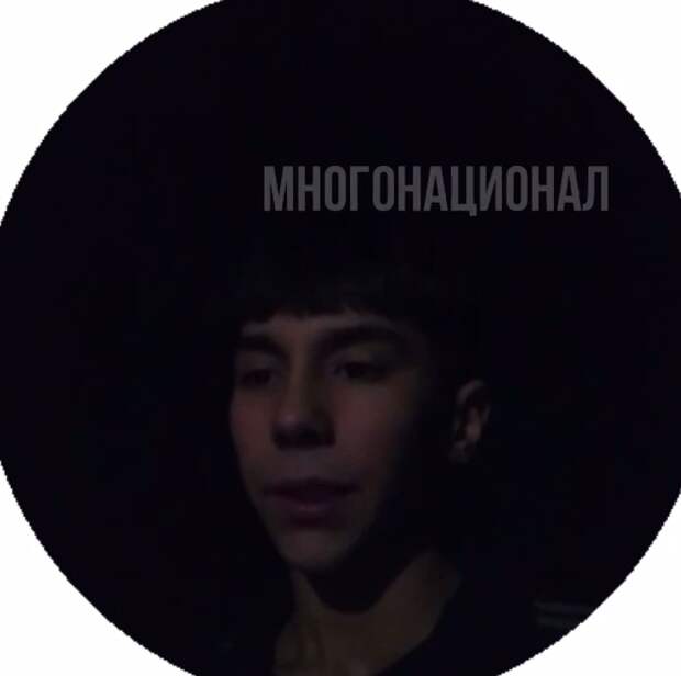 Извинения Саида. Фото: скрин видео тг-канал "Многонационал".