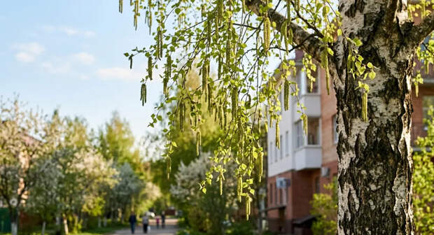 Весна на месяц раньше: врач дала советы подмосковным аллергикам