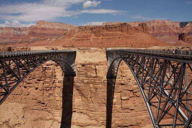 Лучшие места для банджи-джампинга - Мосты Навахо в США