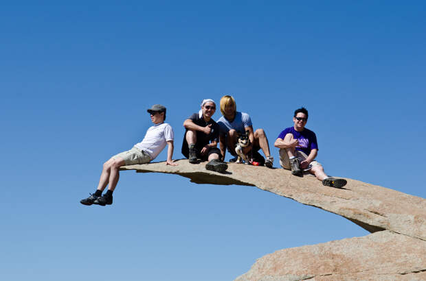 Скала Potato Chip Rock самое страшное место в мире