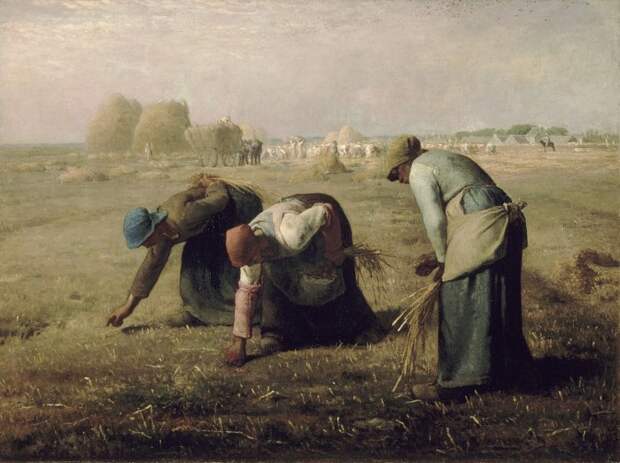 Сборщицы колосьев (1857 год) - Жан-Франсуа Милле.