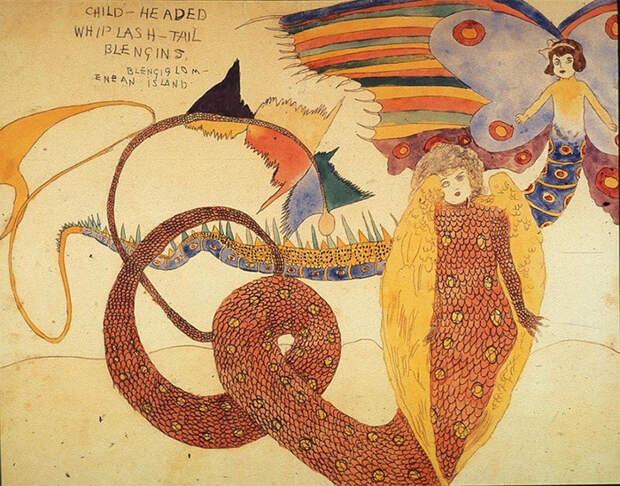 Рисунок Генри Дарджера.