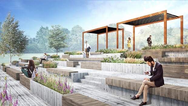 В парке появится хранилище для находок и будут организованы экскурсии / Проектное решение / Фото: mos.ru