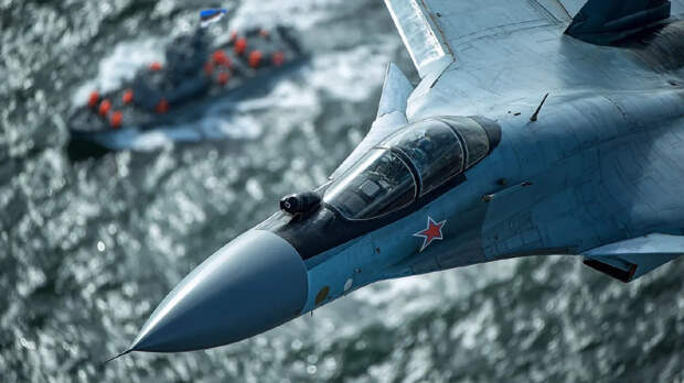 MWM: русские истребители Су-35 и норвежские F-35A встретились над Баренцевым морем