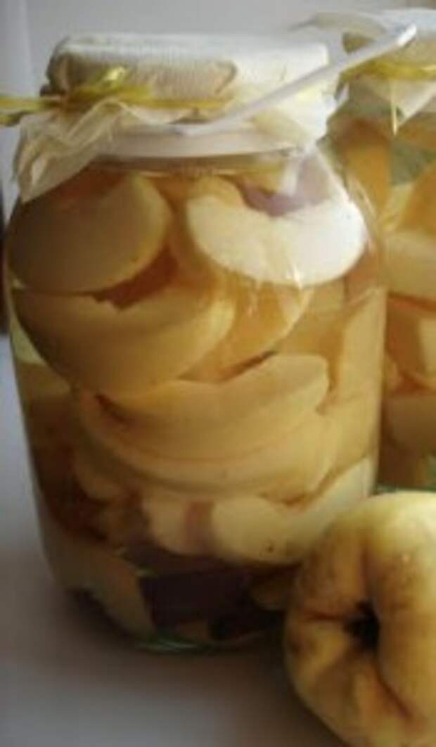 компот из айвы рецепт