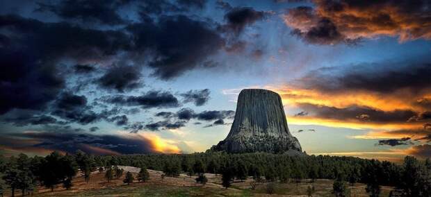 Гигантские окаменелые грибы, титанический пень, доисторический космодром, великанская брусчатка и инопланетный рудник