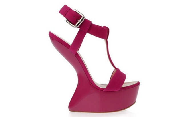 Giuseppe Zanotti, Suede T Bar Wedge