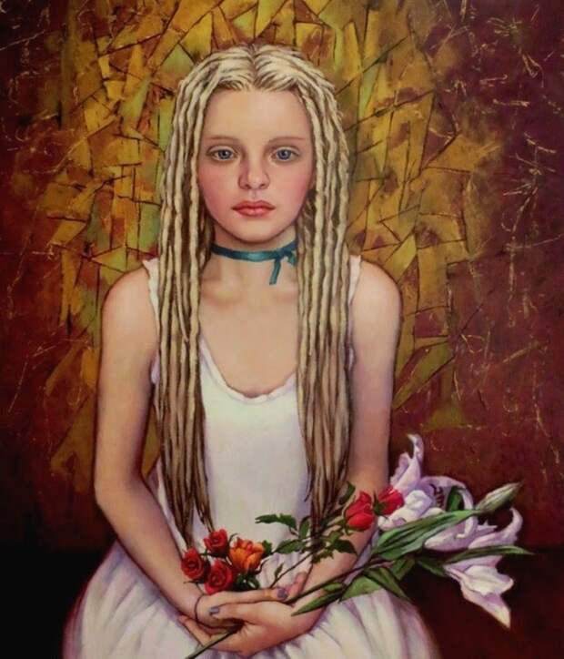 Художница из Великобритании. Annemarie Holloway