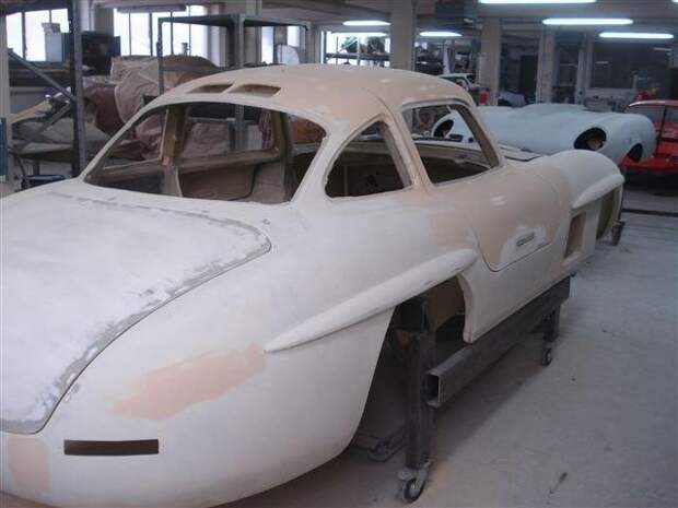 Делаем машину-легенду своими руками. Mercedes 300SL "Gullwing", истории, как сделать, машина, своими руками