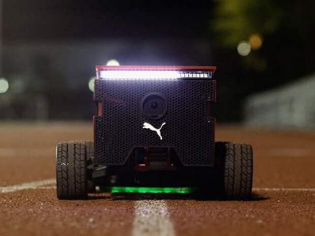 Робот Puma BeatBot помогает бегунам ставить новые рекорды
