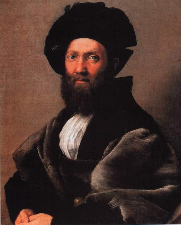 картина рафаэля Портрет Бальдассаре Кастильоне