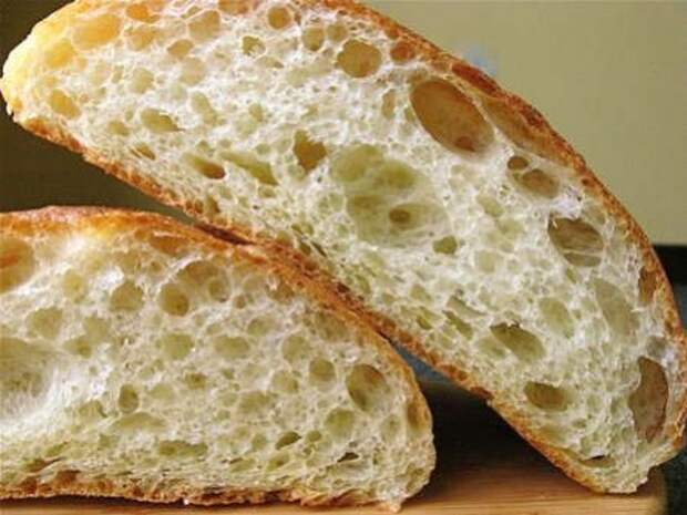 Хлеб в духовке без дрожжей на кефире