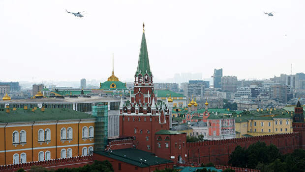 Троицкая башня Московского Кремля. Архивное фото