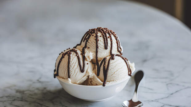 Врач Кашух посоветовала есть слегка подтаявшее мороженое