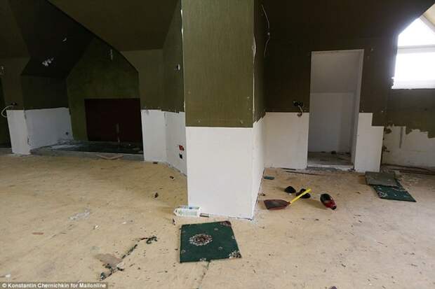 Daily Mail показала дом Пшонки до и после погрома