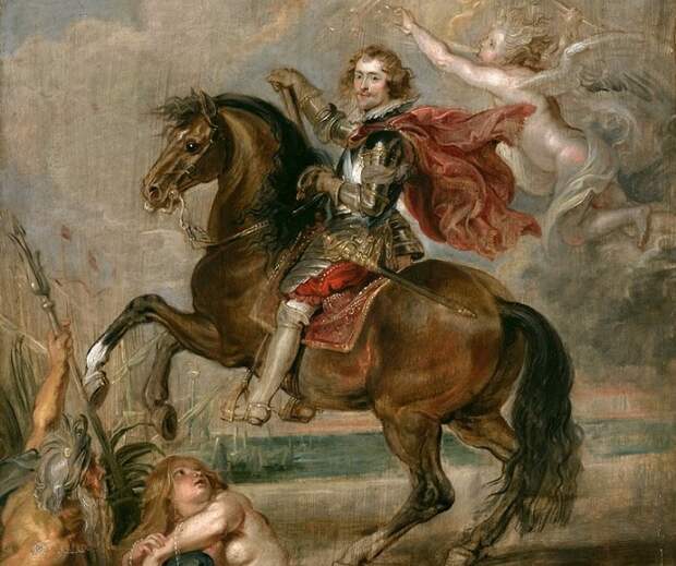 Конный портрет герцога Бекингема. Питер Пауль Рубенс, 1625 год. | Фото: blog.i.ua.