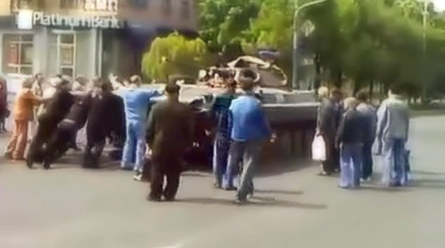 "Айдар" vs "российские наемники" (видео)