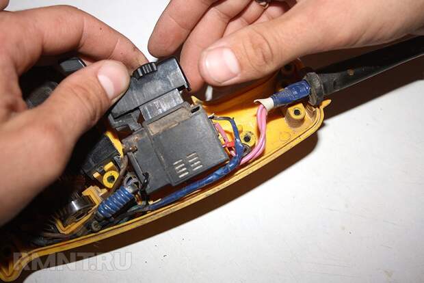 Мастер-класс: ремонт сетевого шнура дрели