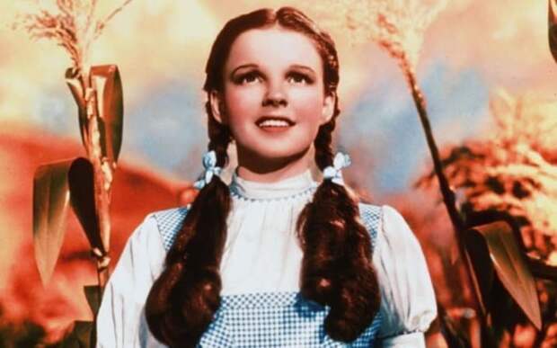 6. Джуди Гарленд не номинировали за роль Дороти в "Волшебнике страны Оз" актеры, актрисы, знаменитости, известные люди, кино, премии, роли, фильмы