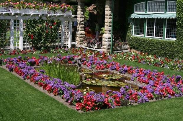 Сады Бутчартов (Butchart Gardens), остров Ванкувер, Канада