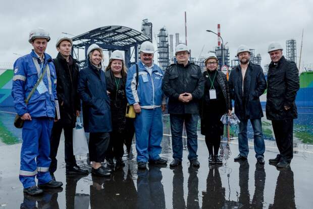 Московский НПЗ задал тренд экологической открытости/ Фото: Пресс служба МНПЗ